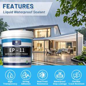 High-quality <b>Water</b>-based Epoxy Primer Polyurea Waterproof Coating for Exterior Wall Tile Outdoor Use Eco-Friendly Durable - Product Image 3