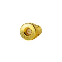 Adaptador chapado en oro Rfbestar BNC hembra a SMA macho adaptador RF conector latón contacto Compatible Walkie Talkies cámaras CCTV