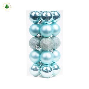 Jintai fábrica venta al por mayor personalizado boda hogar fiesta decoración suministros brillo Navidad bola conjunto - Product Image 2