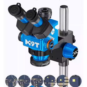 مجهر ثلاثي العينين بأشعة الشمس ، 35 + طاولة عمل كبيرة ، أداة إصلاح مرنة للمراقبة - Product Image 4