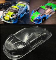 Carrosserie de voiture RC P06 1/10 avec services de moulage et de découpe, dimensions personnalisées, matériaux PET/PVC/PC/PP/PS/ABS