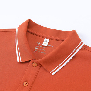 Polo pour femme orange XL en nylon, anti-humidité, pour le travail - Product Image 1