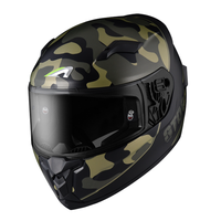 Casques ASTONE : Vente d'usine, best-seller, design rétro, casques de moto intégraux en ABS, motif camouflage