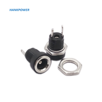 Conector de Alimentación CC, Conector Hembra de 2.5mm 2.1mm, Enchufe Hembra CC 5521 5525