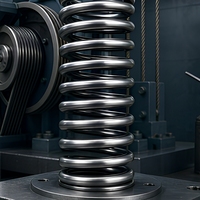 Ressort de traction et de compression pour ascenseur