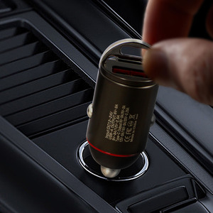 Cargador de Coche GaN Super Mini PD65W de Doble Salida con Carcasa Metálica Completa - Product Image 4
