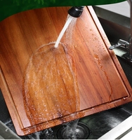 Planche à découper de qualité supérieure Planches à découper en bois vierges de cuisine Design tendance à la mode
