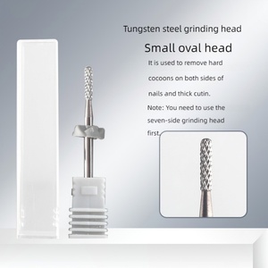 Five-in-One Tungsten Steel <b>Nail</b> Grinding Head Machine Diamond Material Unloading High Quality <b>Nail</b> Drill Bits 5 in 1 - Product Image 5