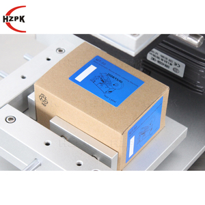 HZPK Semi-automatic Flat <b>Sticker</b> Labeling <b>Printing</b> <b>Machines</b> for Bag Cans Leather with Coding - Product Image 3
