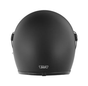 Casque de moto rétro unisexe homologué DOT, construction en ABS, pour toutes les saisons - Product Image 4