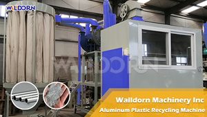 Nhà Máy Lớn Nhôm Nhựa <span class=keywords><strong>Composite</strong></span> Tấm Tách Phế Liệu Nhôm Tự Động Máy Tái Chế - Product Image 2