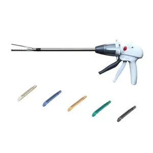 Peralatan medis castelonflex60 artikulasi endoskopi tri-stapler pemotong Linear endoskopi instrumen bedah reloding