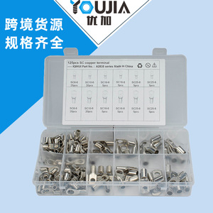 Sc Pure Copper Ring <b>Terminals</b> 8 10 16 25mm2 Wire Connectors For Electrical Wiring - Product Image 4
