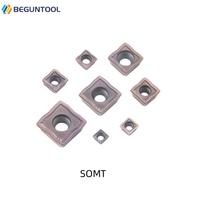 Insert de fraisage en carbure SDMT120512 SDMT150512 SOMT09T308 SEMT1204 SEET13T3 SDMT09T308 SEMR1504 Inserts de fraisage à alimentation rapide