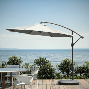 ร่มกล้วยคานยื่นแบบทันสมัยออกแบบกันลมสำหรับลานกลางแจ้งชายหาดสระว่ายน้ำร้านอาหารคาเฟ่โรงแรมสวนยิมลาน - Product Image 1