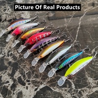 MISTER LURE appât 7.3cm 5g Minnow Wobblers leurre dur appât plongée profonde manivelle Minow Isca matériel de pêche leurres