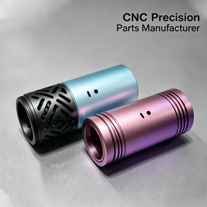 Purificador de Aire para Auto de Acero Inoxidable y Aleación de Aluminio, Mecanizado por CNC, con Función de Perforación, Color Anodizado - Product Image 1