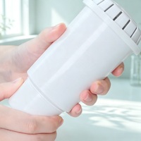 Cartouche filtrante de rechange pour pichet, filtration 4 étapes pour usage domestique, réduit les PFAS/PFOA/PFOS, sédiments et eaux de qualité inférieure