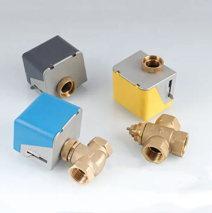 3/4" Electric two-way valve  three-way valve  shut-off valve For Central Air Conditioning