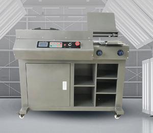 220-300books/heure sans fil colle machine à relier, collage unique rouleau colle chaude <span class=keywords><strong>reliure</strong></span> binder machine - Product Image 2