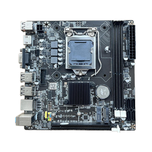 Nouvelle carte mère mini-ordinateur de bureau Intel H61-ITX LGA1155 avec chipset Intel, double DDR3, M.2, carte réseau Gigabit et double mémoire - Product Image 5