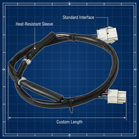 Konektor Kabel Gland PVC/PBT 16A 5-Pin 3-Fasa, Kabel Harness Industri, Gulungan Kabel Ekstensi Daya untuk Sepeda Motor dan Mobil