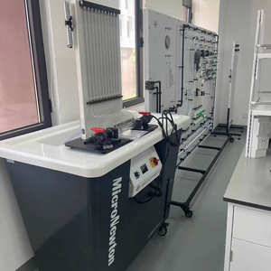 Banco hidráulico <span class=keywords><strong>de</strong></span> <span class=keywords><strong>laboratorio</strong></span> escolar Medición <span class=keywords><strong>de</strong></span> flujo digital Equipo educativo para experimentos <span class=keywords><strong>de</strong></span> Mecánica <span class=keywords><strong>de</strong></span> Fluidos - Product Image 3