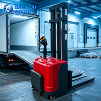 Chariot élévateur électrique, hauteur de levage 3 m, longueur de fourche standard pour la logistique d'entrepôt et la manutention des matériaux