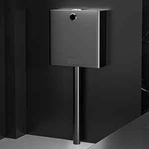 <span class=keywords><strong>Réservoir</strong></span> de toilettes mural <span class=keywords><strong>universel</strong></span> en acier inoxydable 304, modèle carré à détection manuelle, pour toilettes à la turque, usage domestique - Product Image 2