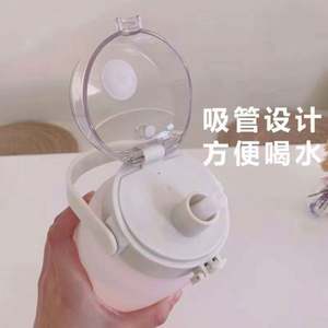 Custom Logo 2000ml Gym Black <b>Half</b> <b>Gallon</b> 2L Motivational <b>Water</b> <b>Bottle</b> With Neoprene Storage Sleeve and Strap Straw Time Marker - Product Image 2