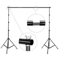 Support de fond de scène pour photographie, kit de support de fond de studio photo