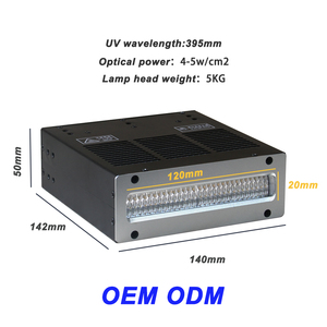 Moq1 làm mát không khí hiệu quả cao LED <span class=keywords><strong>UV</strong></span> chữa hệ thống đèn cho in lụa màn hình - Product Image 3