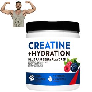 Creatina de Alta Potencia + Polvo Hidratante |   Suplemento 2 en 1 para el Crecimiento Muscular y la Fuerza |   Absorción Rápida y Sin Rellenos - Product Image 1