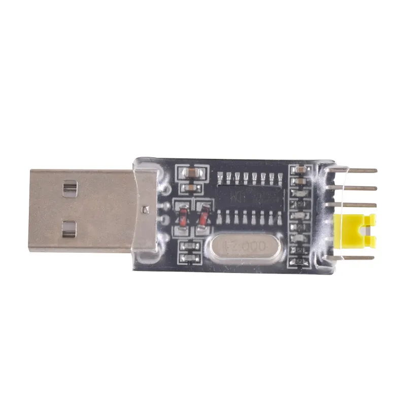 Módulo CH340 USB para TTL CH340G atualização, download de uma pequena placa de escova de fio, microcontrolador STC, placa USB para serial, em vez de PL2303