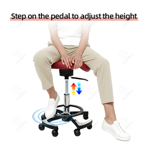 High Quality Ergonomic Dental Doctor Assistant <b>Saddle</b> Chairs Dentist <b>Stool</b> - Product Image 4