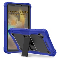 Housse de tablette hybride rigide de haute qualité pour REDMI Pad 2 SE 9,7 pouces 2026, étui de tablette robuste avec béquille, adapté aux enfants