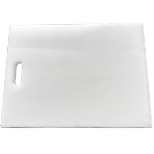 Custom shape HDPE chopping board plastic cutting board for vegetable and meat