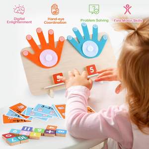 เด็กก่อนวัยเรียนให<span class=keywords><strong>ม</strong></span>่ไ<span class=keywords><strong>ม</strong></span>้นิ้วมือการประ<span class=keywords><strong>ม</strong></span>วลผลทาง<span class=keywords><strong>คณิต</strong></span>ศาสตร์<span class=keywords><strong>ม</strong></span>อนเตสซอรี่การศึกษาอนุบาลการเรียนรู้ของเล่นสําหรับเด็ก - Product Image 3