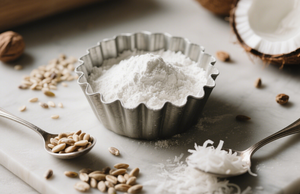 Polvere di Crema di Cocco per Bevande al Pinoli, Confezionata in Sacchetto per Caffè, Tè al Latte, Formula Non Lattiera - Product Image 4