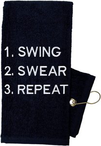 Handuk Golf Lipat Tiga Katun Terry 100% Katun Tebal Kustom dengan Caribeaner - Product Image 6