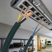 Vertrauens würdige elektrische Kupfer leiter PVC flexibles Kabel Werksverkauf 2,5mm 4mm 6mm Dual Core isolierte Drähte für die Haus verkabelung