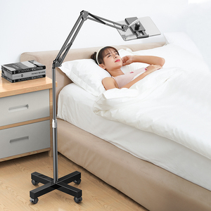 Supporto per Telefono <span class=keywords><strong>Cellulare</strong></span> e Tablet, Accessori in Alluminio con Bracci Pieghevoli e Supporto per Volante, per Letto e Uso Medico - Product Image 4