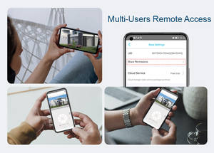 LS VISION Ubox App 5mp Zoom optique 10X Objectif motorisé simple 5-50mm 40m IR Vision nocturne Caméra <span class=keywords><strong>solaire</strong></span> PTZ 4G - Product Image 5