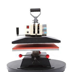 Máquina de Prensa de <span class=keywords><strong>Calor</strong></span> con Cabezal Oscilante de 38x38cm para Impresión de Camisetas Personalizadas con Presión Ajustable - Product Image 3