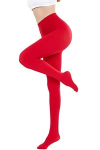 Medias de Color Sólido para Mujer Talla Grande, Medias de Color Caramelo para <span class=keywords><strong>Disfraces</strong></span> de Halloween y Navidad - Product Image 4