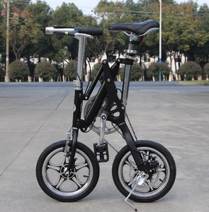 Quadro de bicicleta dobrável, quadro de liga de alumínio ultra-leve portátil adulto de 16 polegadas para bike em um segundo - Product Image 2