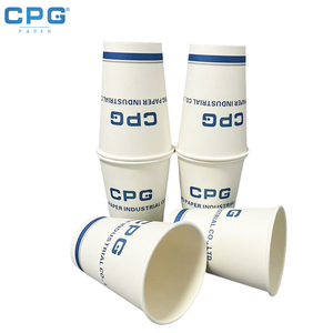 Gobelets en papier biodégradables de 4 oz, gobelets en papier jetables doublés de PLA compostables pour les petites dégustations et promotions d'échantillonnage - Product Image 1