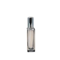 Flacon pulvérisateur de parfum en verre carré haut de gamme et pratique de 10 ml et 20 ml, flacon vide de qualité supérieure