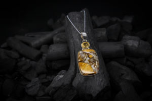 Pendentif en jaspe mookaïte breccié, bijoux en argent sterling 925, fait main, bijoux ethniques pour femmes, qualité d'exportation - Product Image 5