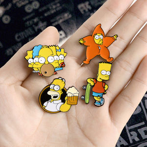 Sming komik aksiyon oyunları emaye pimleri karikatür Platypus Metal broş çin yeni yıl çinko yaka rozeti giysi takı hediyeler - Product Image 3